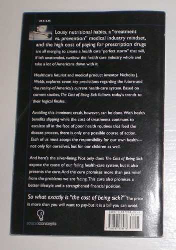 The Cost of Being Sick by Nicholas J. Webb - trade paperback book - Bild 2 von 2