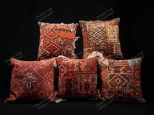 5 Sets of Print Embroidery Pillow Case Throw Sofa Cushion Home Decor Cushion