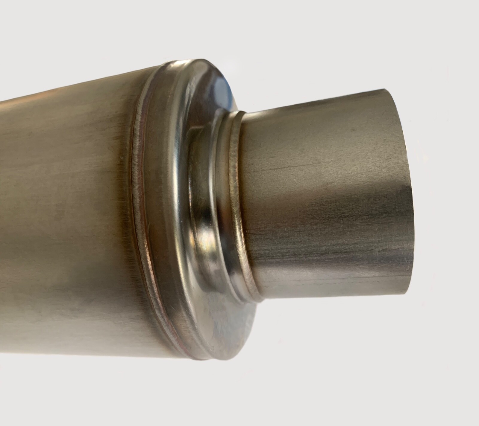 Mx Exhaust Made High Performance Valvetronic Valved Round Exhaust Muffler 3.5inch In Stainless - Foto 9