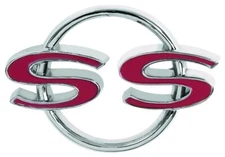 TRUNK LID EMBLEM (SS) 1964 CHEVELLE