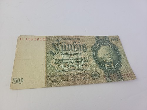 Cinquanta Reichsmark 1933, Rosenberg 175. - Foto 5 di 7