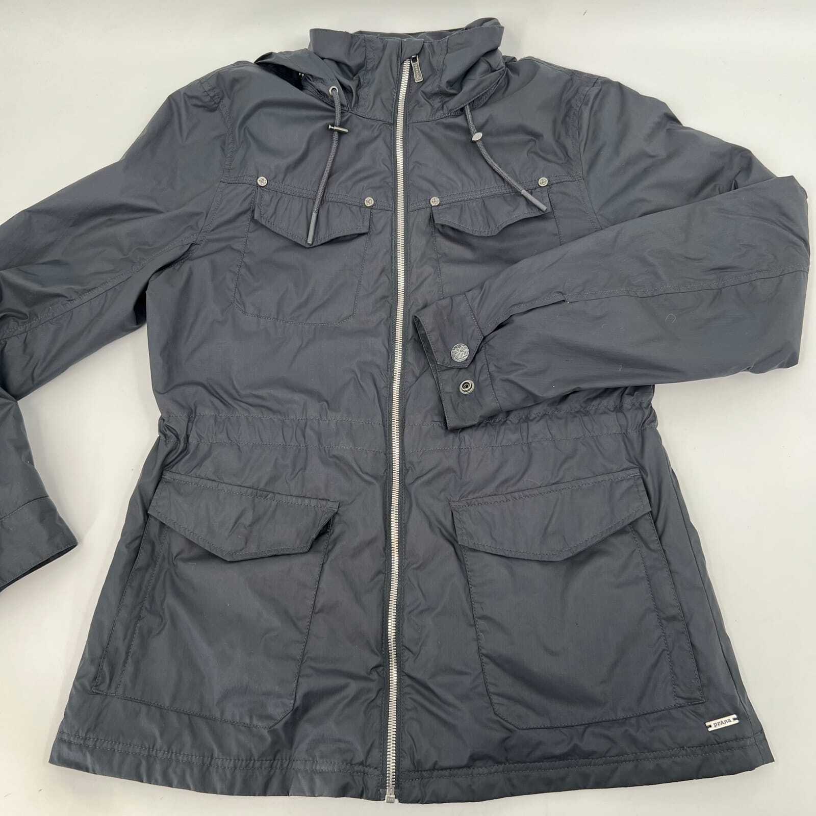 Prana Black Drawstring Waist Basic Jacket | Perfe… - image 6