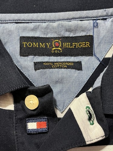 Tommy Hilfiger Golf Polo Vintage US Open Olympia Fields 2003 Size L Large RARE - Picture 6 of 12