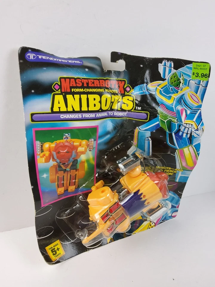 Masterbotix Anibots Bots Form Changing Robots Animal Lion 1992 Transformer NEW - Image 4 of 4