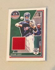 DYLAN CUPP 2022 USA Stars & Stripes Game Used Jersey! Rare RED MINT!