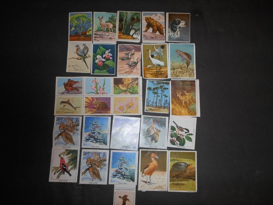 1946-10,1953-6,1956-2,1960-2,1974-1,1987-8 estampillas de vacaciones NWF Foto 2 de 4