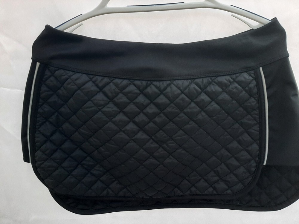 Kyodon Medium Black Tennis Skirt with Quilted Pocket & Zipper Kyodon Medium Black Tennis Skirt with Quilted Pocket & Zipper