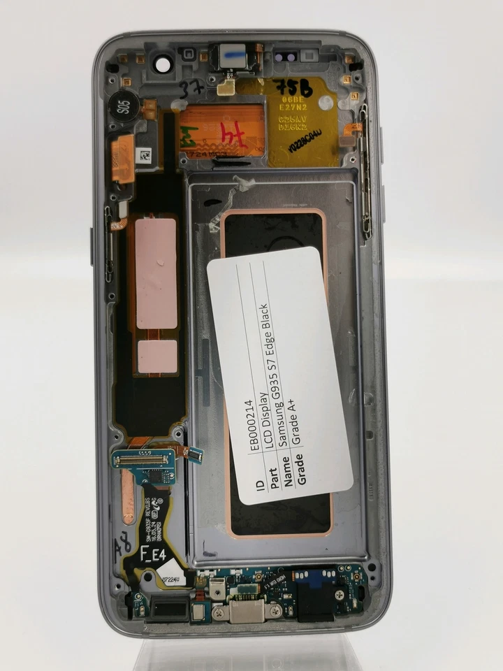 DISPLAY LCD GENUINO Samsung Per Galaxy S7 Edge SM-G935 Nero Grado A+ |214 - Immagine 3 di 3