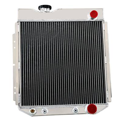 3Row Aluminum Radiator For 1964~1966 Ford Mustang/ 63-65 Falcon Comet V8 AT/ MT