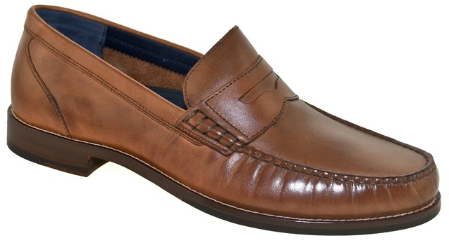 Casual Penny Loafer Bourbon Suede 