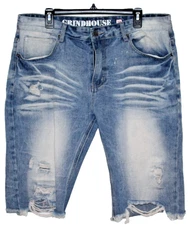 grindhouse denim cut off shorts 38 tag 39x13 measured