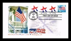 DR JIM STAMPS US COVER PATRIOTIC STAR 3C FIRST DAY ISSUE COMBO