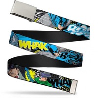 `Blank Chrome 1.0`` Buckle - Batman & Villains1 Webbing` (Us Import) ACC NEU