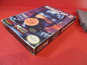 RoboCop Trilogy 1 2 3 (Nintendo NES) Casi Completo con Caja Manual Juego &iexcl;FUNCIONA!