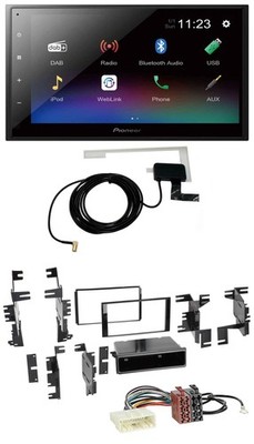 Pioneer DAB MP3 Bluetooth 2DIN USB Autoradio für Nissan Versa ab 07 Xterra ab 13