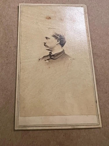 Civil War Era CDV Union Captain from Vermont