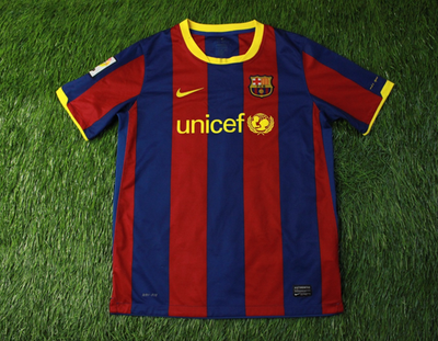 BARCELONA BARCA 2010-2011 FOOTBALL SHIRT JERSEY HOME NIKE ORIGINAL