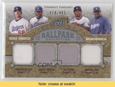 2009 Ballpark Collection /400 Chad Billingsley Russell Martin Matt Kemp READ 0af