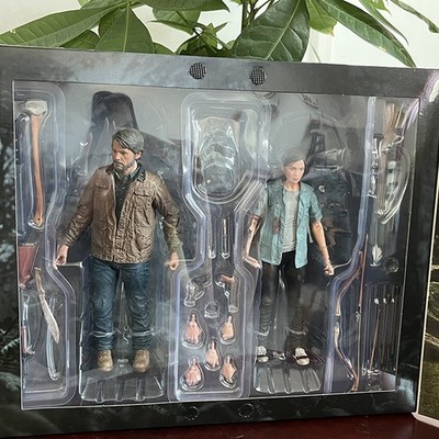NECA The Last of Us Part II Joel and Ellie 2pcs Action Figures Collectible Model