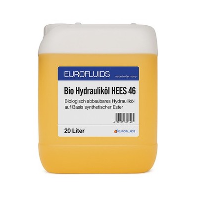 Eurofluids Bio Hydrauliköl HEES 46 synthetischer Ester biologisch abbaubar 20 l