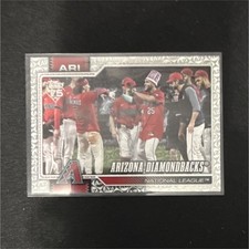 Topps 2026 Series 1 Arizona Diamondbacks #47 Base Set 75th Anniversary