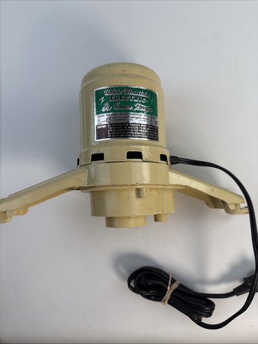 older White Mountain electric freezer motor only model 692 for 4 & 6 Qt. Tested