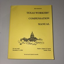 Texas Workers Compensation Manual 2024