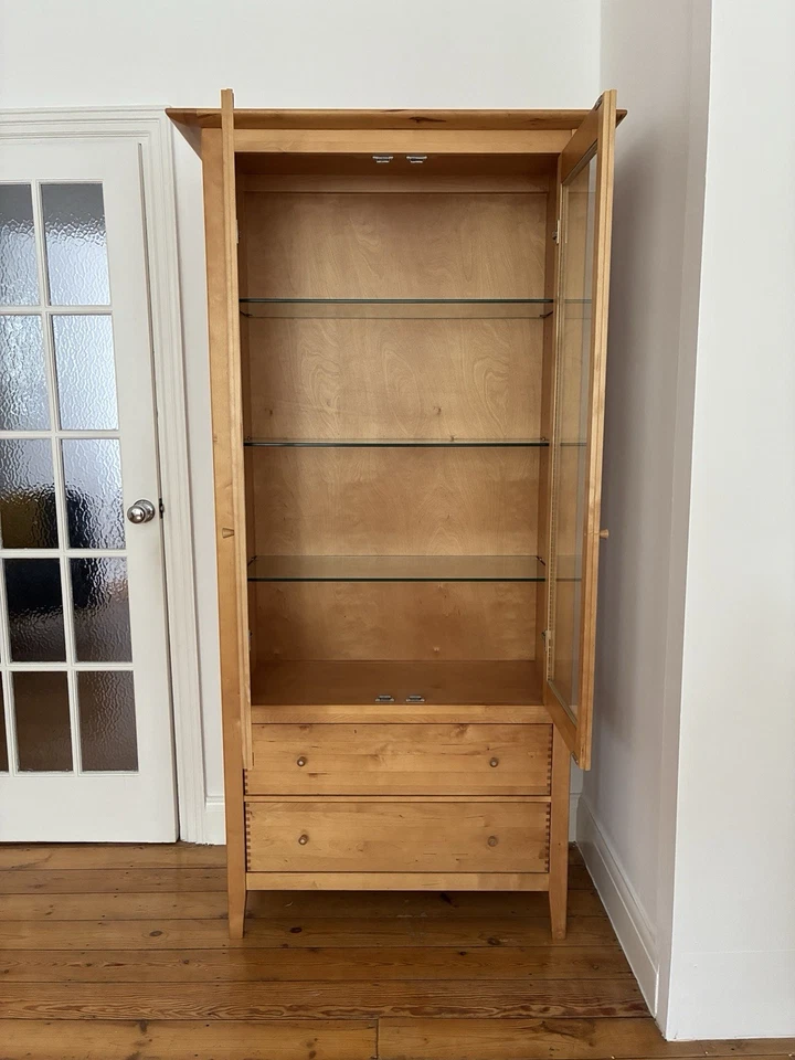 Display Cabinet With Two Drawers Marks And Spencers Corolla - Image 3 of 4