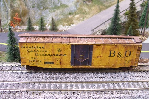 Coche de caja Athearn personalizado desgastado escala HO "B&O" Rd. #475132 | Condition: Used