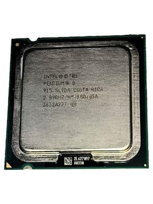 Intel Pentium D 915 Prozessor CPU SL9DA 2.80GHz LGA775 Silber