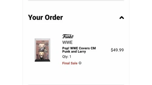 Funko Pop! WWE Covers CM Punk and Larry Grail Limited Edition 750 pcs. PRESALE