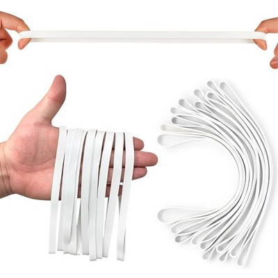 Large White Rubber Bands Heavy Duty   Thick Wide Strong Extra Large Giant Ela...