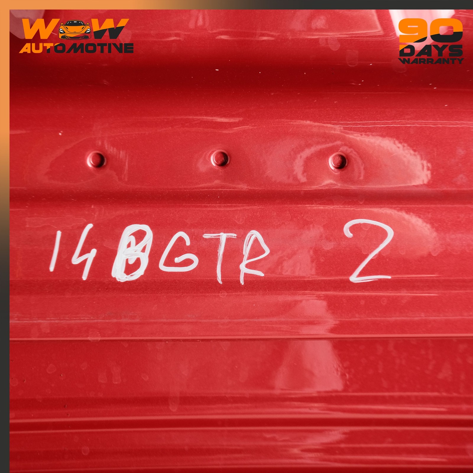 Bentley Continental GT Speed 2012-2017 Front Hood panel Red