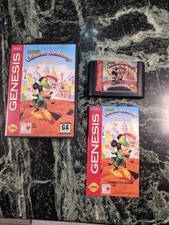 Mickey's Ultimate Challenge Sega Genesis Complete CIB Tested Working Puzzle