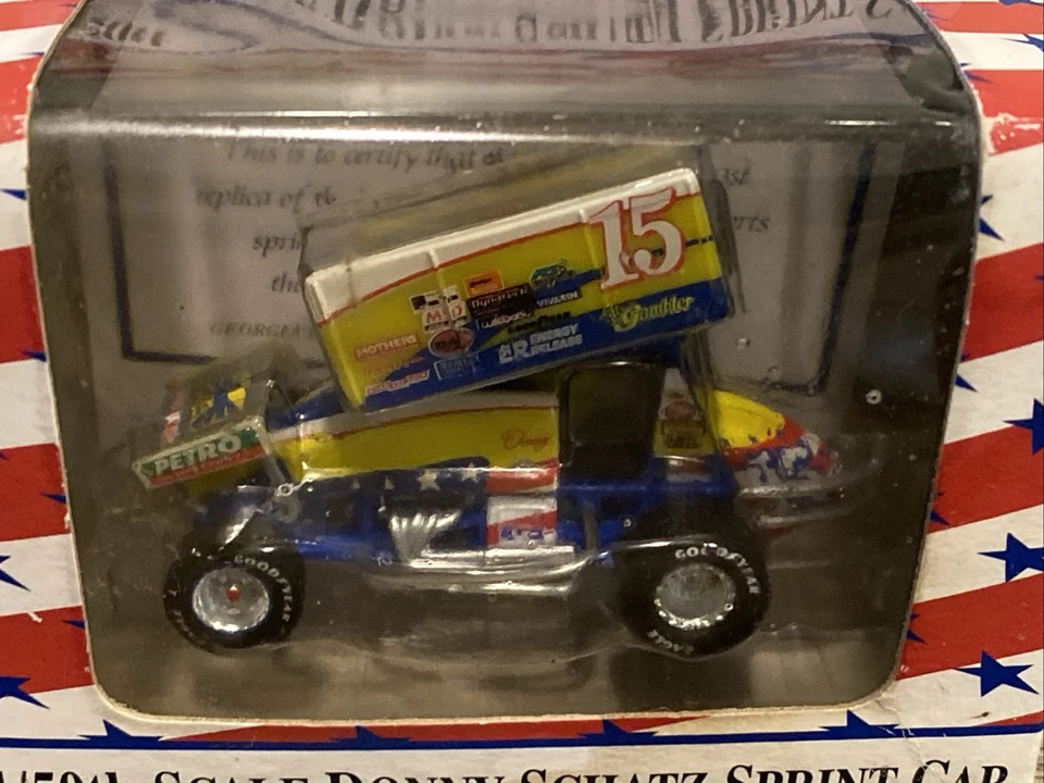 GMP Donny Schatz #15 Schatz Motorsports Sprint Car 1:50th Scale - Image 3 of 4