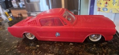 Vintage Processed Plastic Co 1965 Ford Mustang Fastback 10'' Menace DAMAGE READ