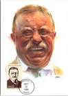 S08-7310, PRESIDENTS OF USA, THEODORE ROOSEVELT, MAXIMUM CARD FDC
