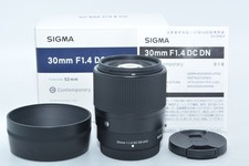 MINT Sigma 30mm F1.4 DC DN Contemporary for FUJIFILM X-mount 9165