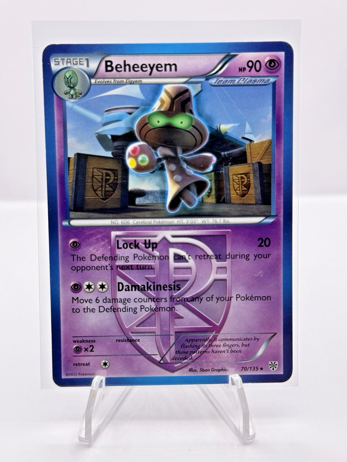 Beheeyem (Team Plasma) 70/135 Plasma Storm Regular