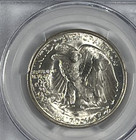 1945-D Walking Liberty Half Dollar : PCGS MS65 Blazing White — photo 4