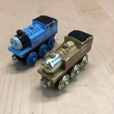 Thomas and Friends Limited 60 Year Edition Thomas Gold Original Wooden Trains