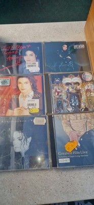 Michael Jackson CD-Sammlung,  6 STÜCK