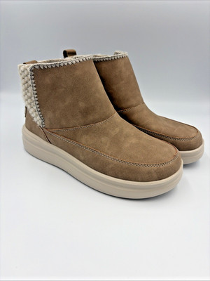 Hey Dude Ankle Suede Slip on Boots Size 6 SKU# 122101600