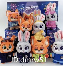 Authentic POP MART Pop Zoo Topia Confirmed Blind Box Figure Plash Pendant Toy
