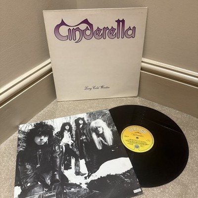 Cinderella Long Cold Winter 12'' Vinyl Record (1988) VERH 59
