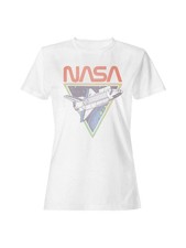 Officially Licensed NASA Vintage Space Shuttle Design Women's T-shirt
