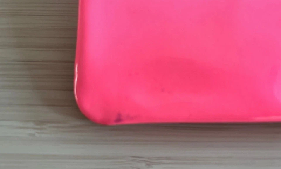 Banana Republic Pink Tan Patent Clutch Excellent Condition - Image 4 of 4