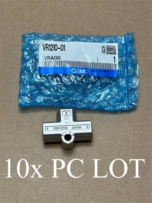 10x Pack Lot SMC VR1210-01 VRA00 1/8'' FNPT Check Shuttle Valve