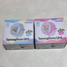 Bandai Tamagotchi Uni Prism White Aurora Pink Set Premium Bandai Limited Japan