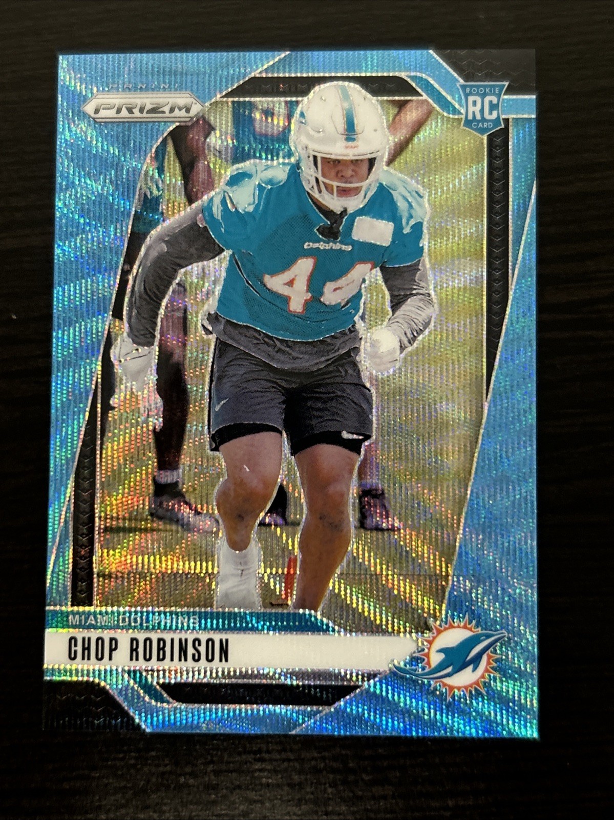 2024 Panini Prizm - Rookies Chop Robinson #319 Blue Wave Prizm /230 (RC)